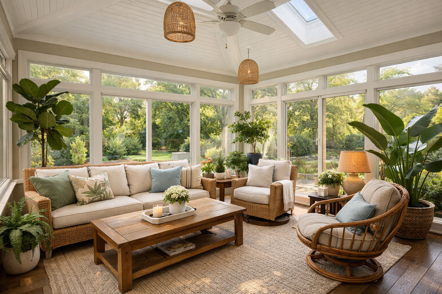 Beautiful sunroom