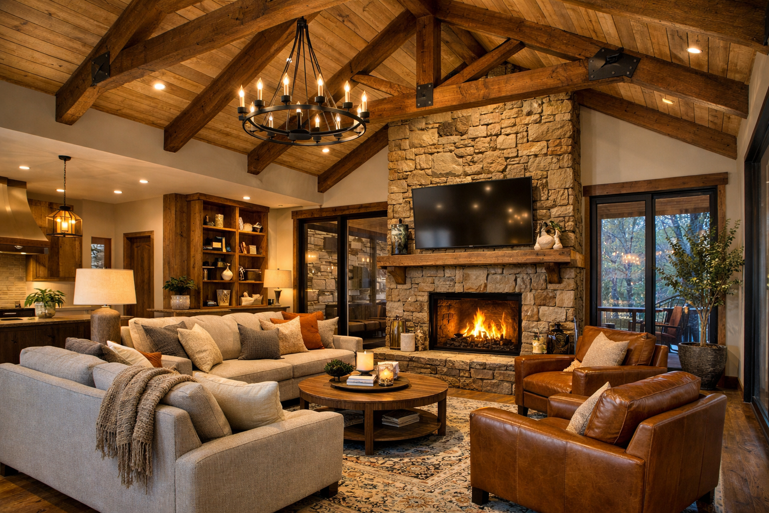 Modern living room interior